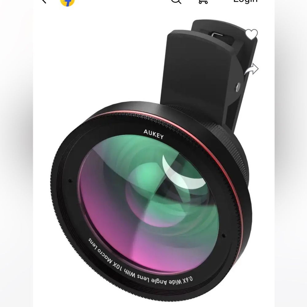 AUKEY -in-1Wide Angle Macro Lens Combo